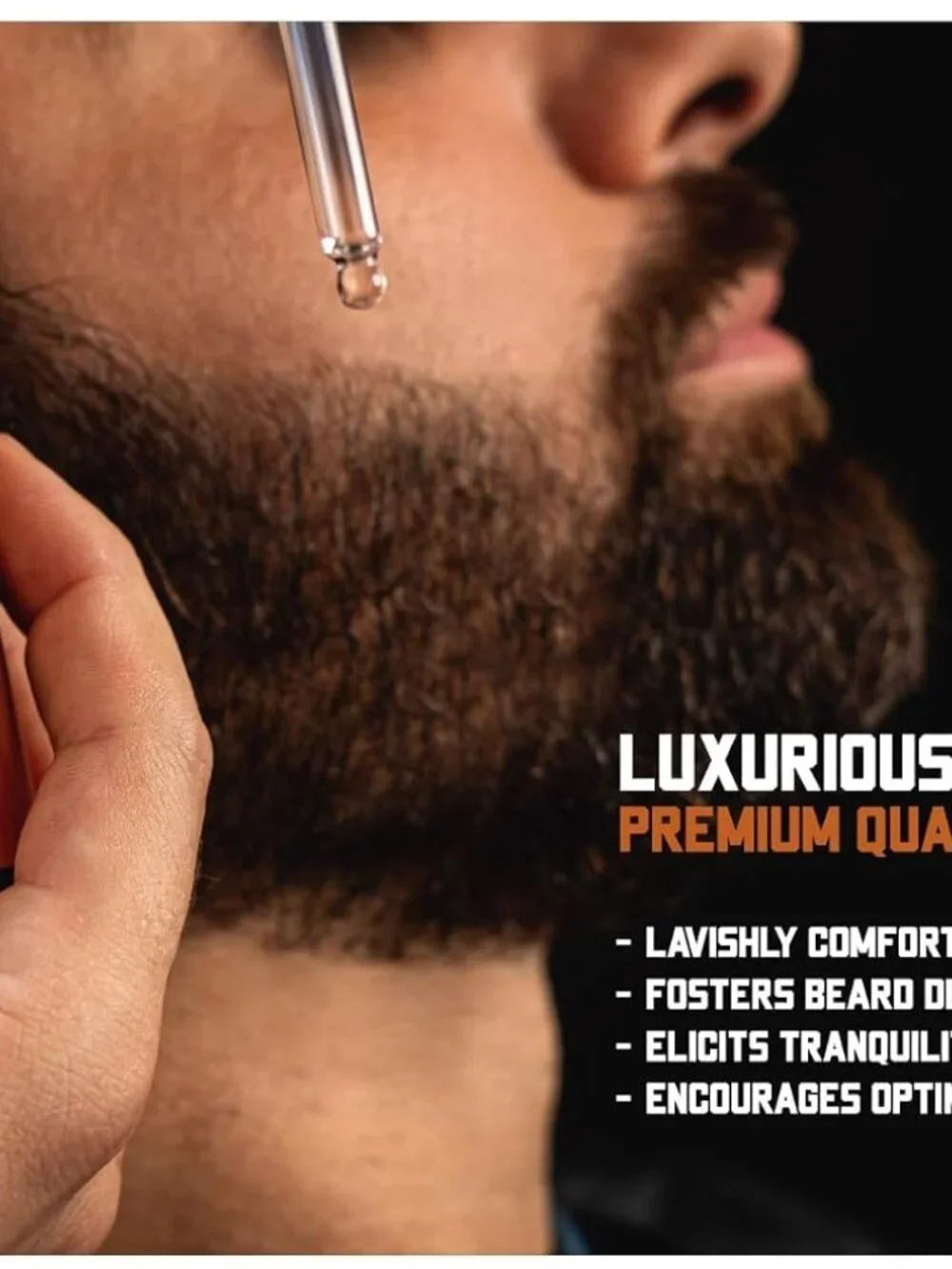 2 Pack Beard Oil for Men with Jojoba & Argan Oil Sandalwood Citrus Scent